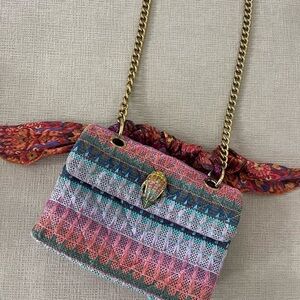 Kurt Geiger The Kensington Bag Multicolor Woven 2 -Handle Bag